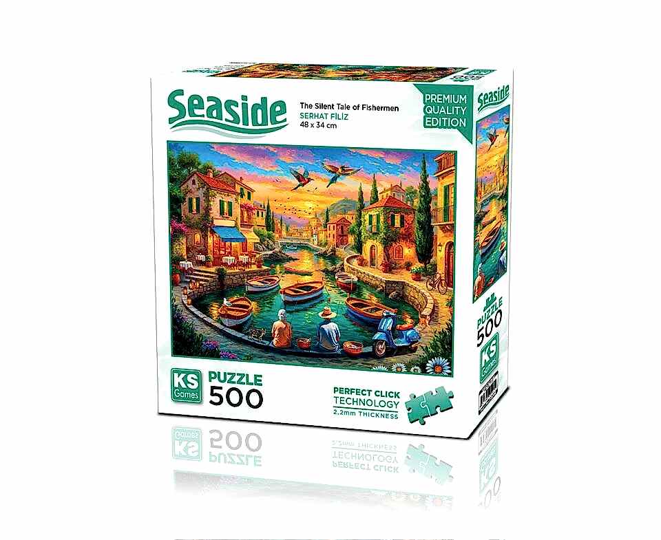 Ks Games Puzzle 500 The Silent Tale Of Fishermen