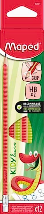 Maped Black Peps Kindylearn Silgili Kurşun Kalem