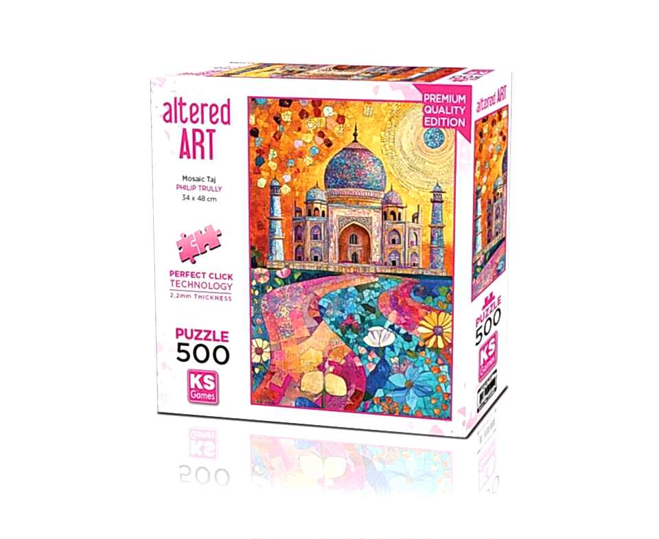 Ks Games Puzzle 500 Mosaic Taj