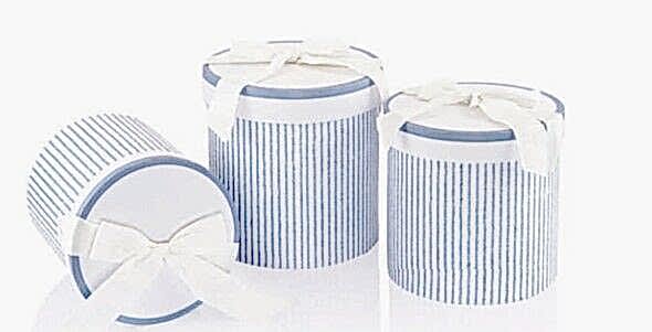 Gıpta İndigo Silindir Kutu No 03