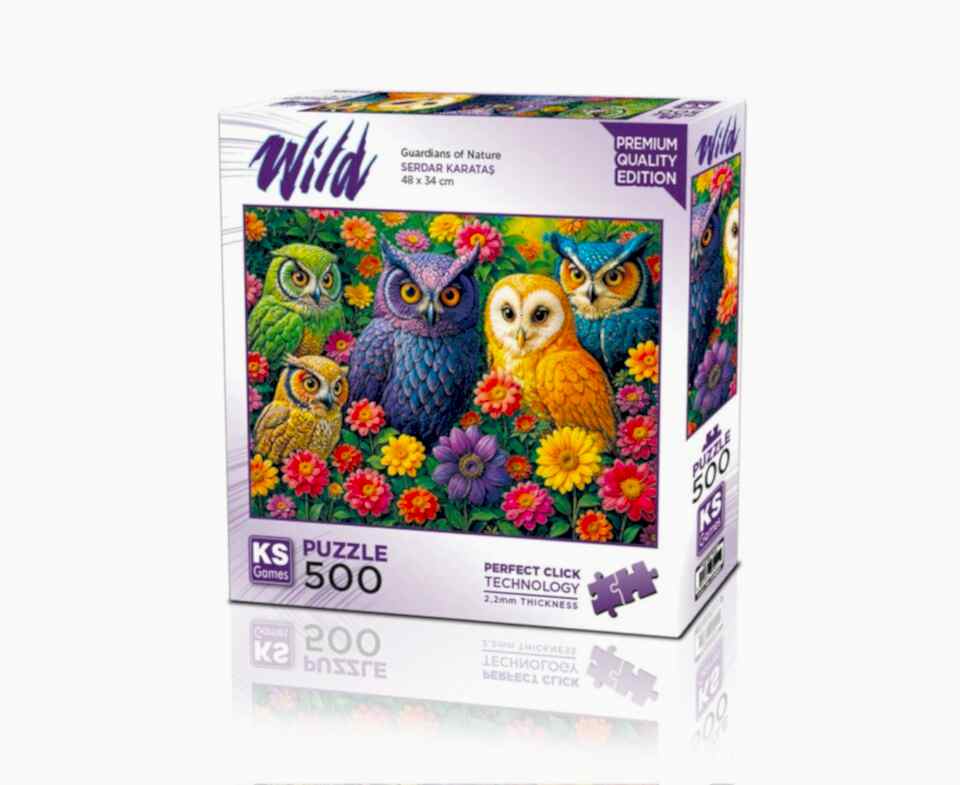 Ks Games Puzzle 500 Guardians Of Nature