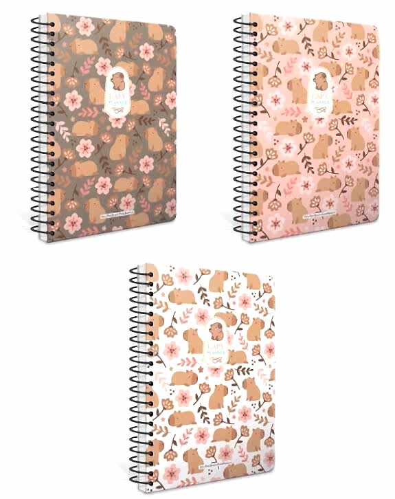 Gıpta Capy Planner Spiralli Sert Kapak Defter A5 120 Yaprak Planner