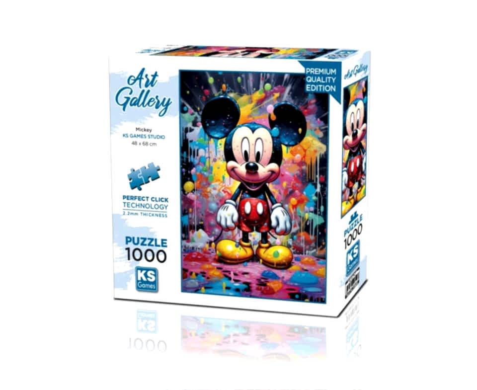 Ks Games Puzzle 1000 Mickey