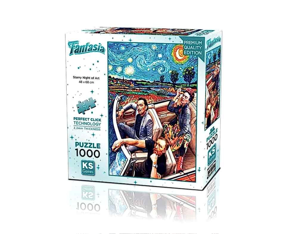 Ks Games Puzzle 1000 Starry Night Of Art