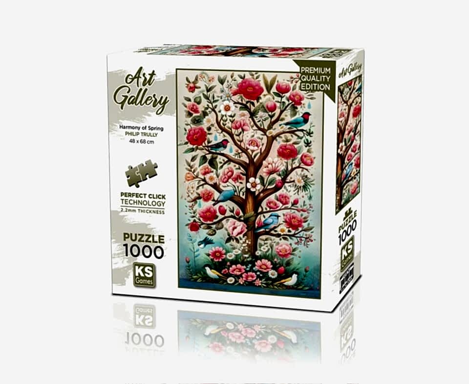 Ks Games Puzzle 1000 Harmony Of Spring