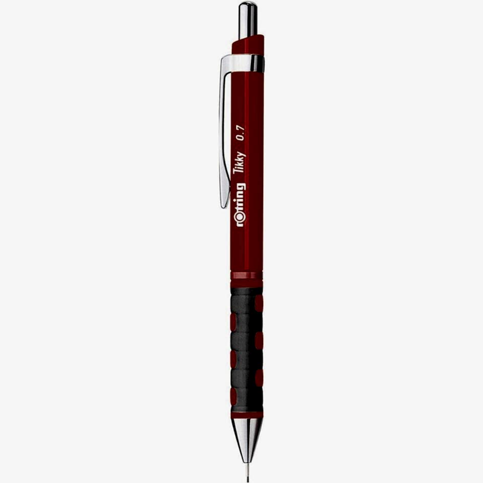 Rotring Tikky Min Silgi 3 Lü Okul Seti 0.7 Kırmızı