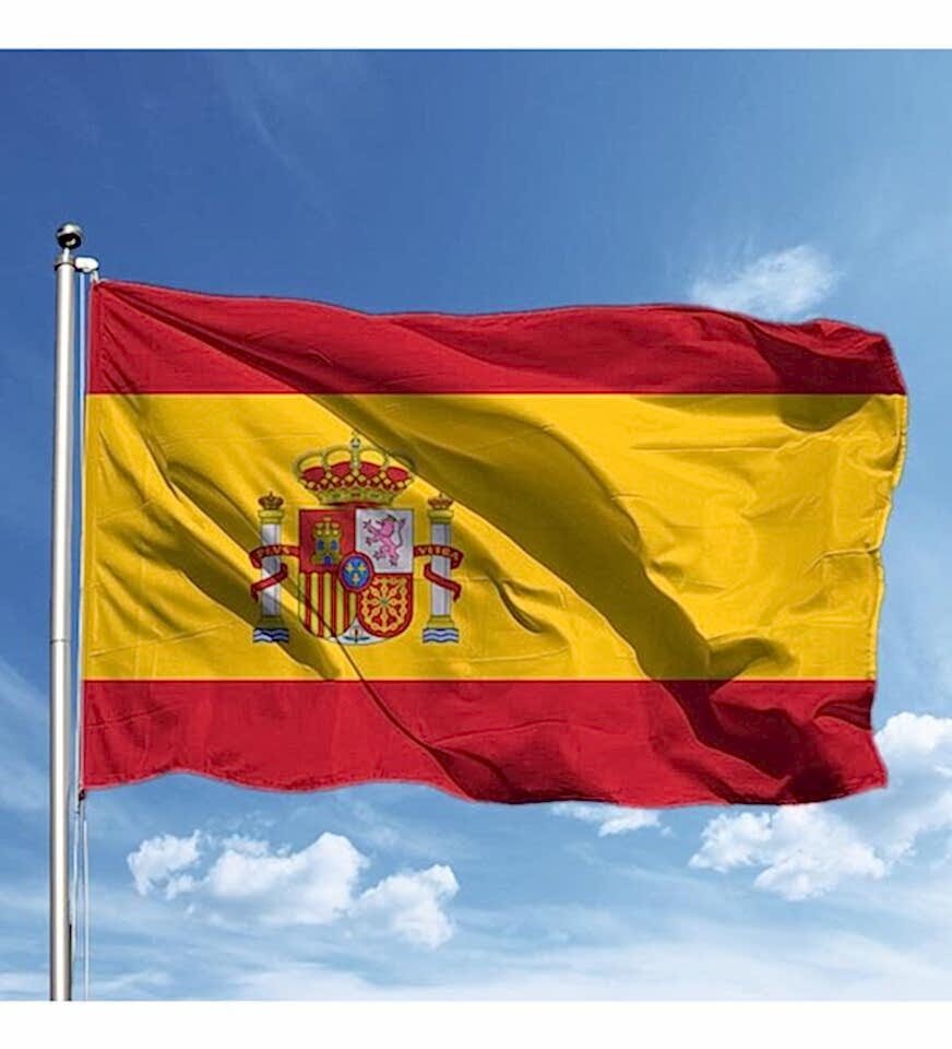 Buket 100x150 Cm İspanya Bayrağı