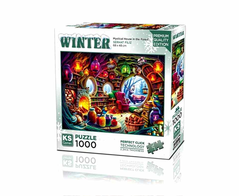 Ks Games Puzzle 1000 Mystical House İn The Forest