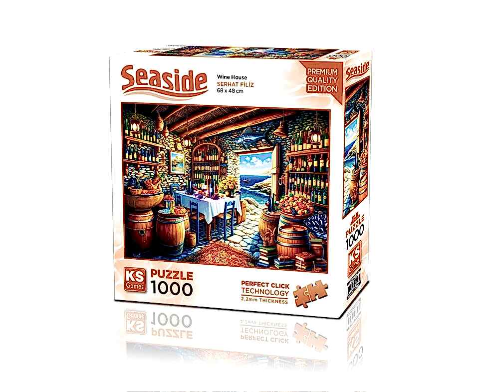 Ks Games Puzzle 1000 Wine House