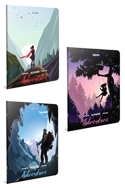 Gıpta Adventure Sp Karton Kp Defter 17x24 80 Yp Çizgili