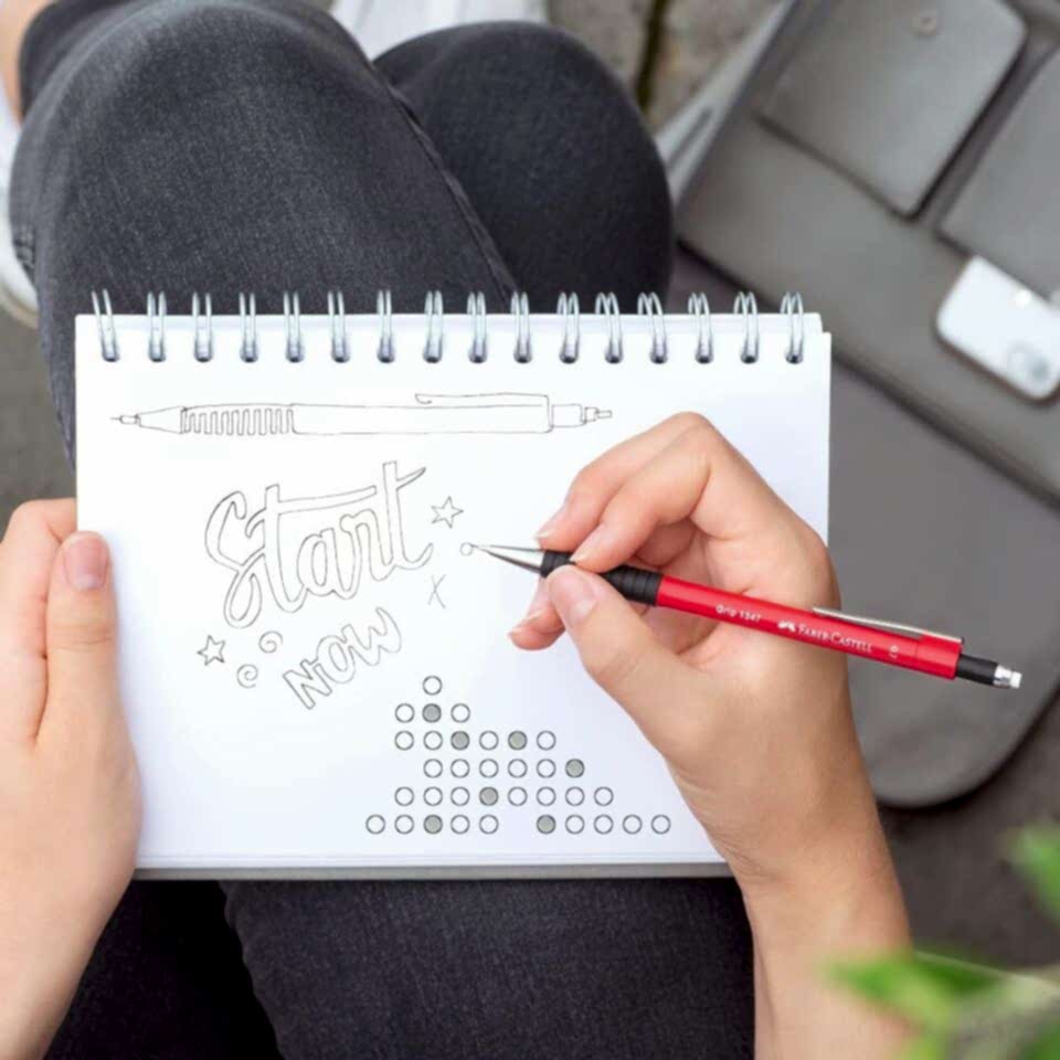 Faber-Castell Grip 1347 2022 0.7 Mm Versatil Kırmızı