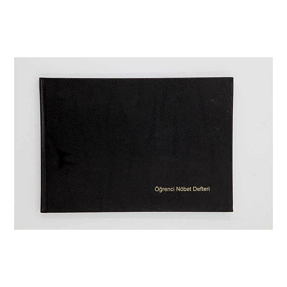 Dilman Öğrenci Nöbet Defteri Ciltli 96 Yp