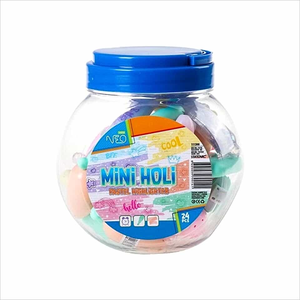 Sazio 111500 Mini Bayram Fosforlu Pastel Karışım