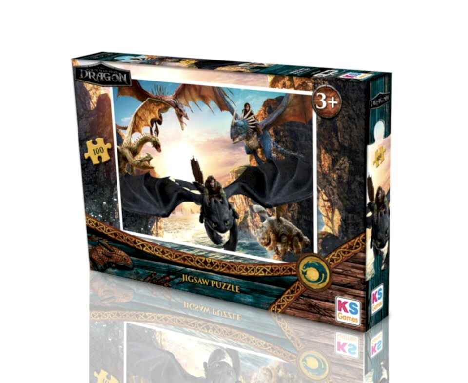 Ks Games How To Train Your Dragon Puzzle 50 Parça