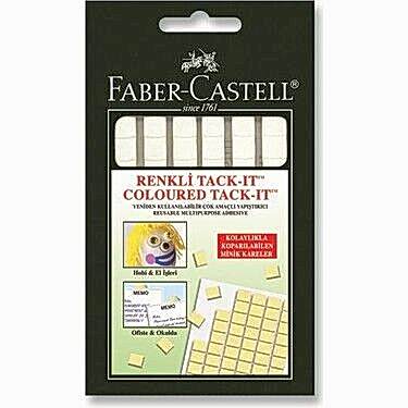 Faber-Castell Tack-it Karışık Renk 50gr