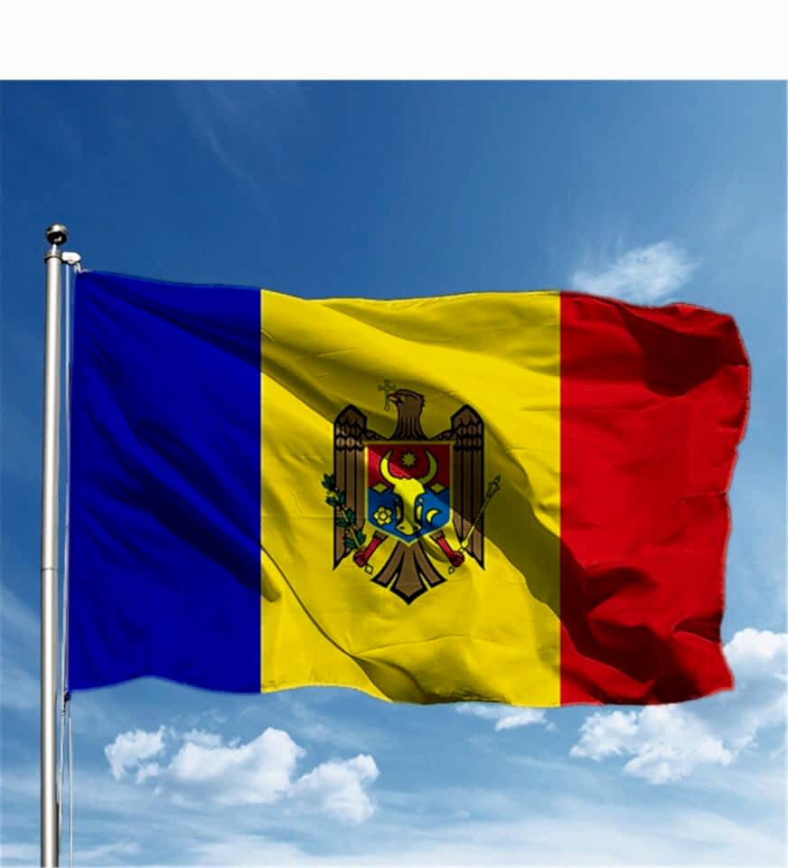 Buket 100x150 Cm Moldova Bayrağı