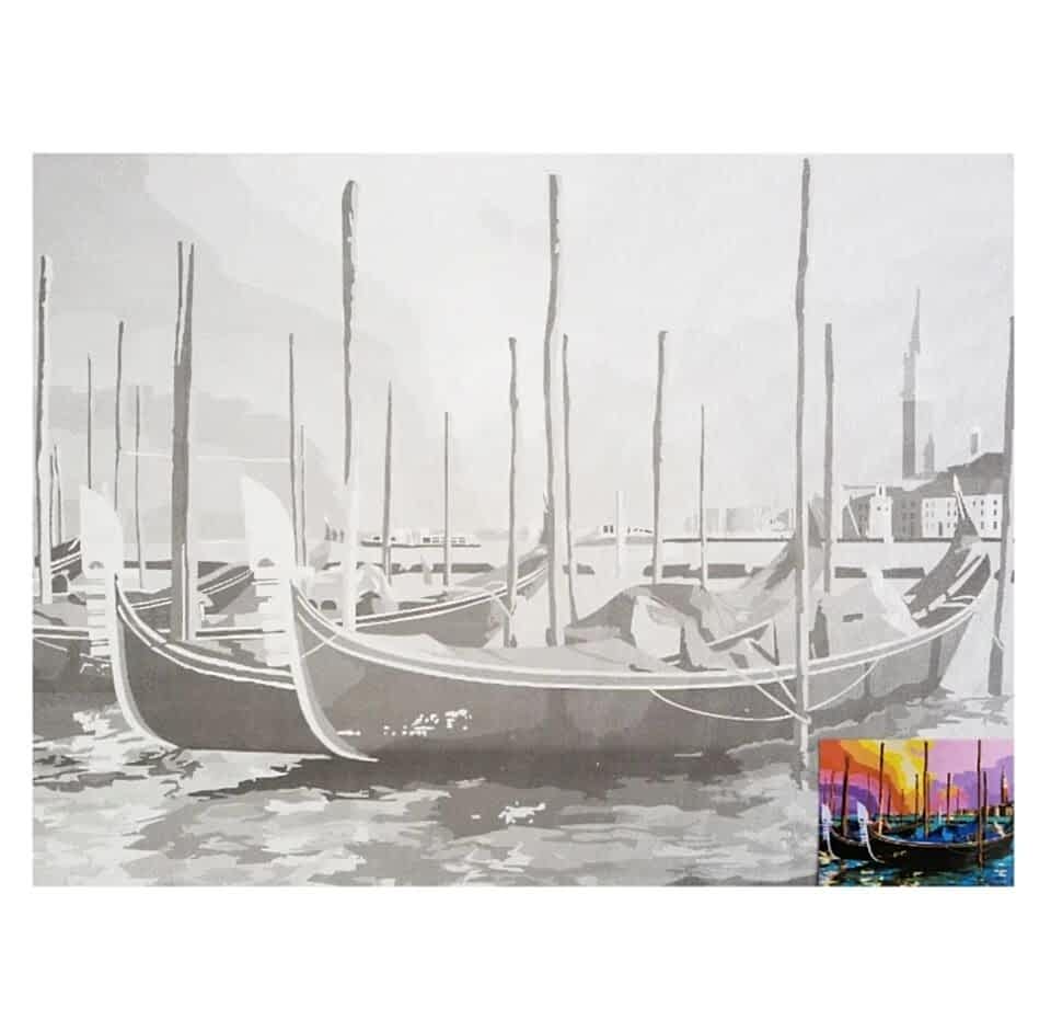 Güven Art&nbsp;St Petersburg Desenli Tuval 30x40 Cm Venice