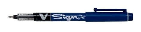 Pilot V Signpen İmza Kalemi Mavi