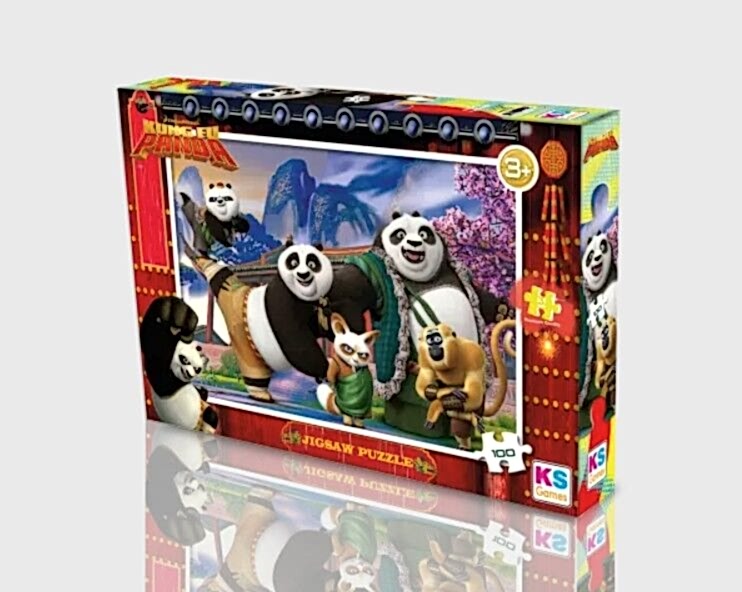 Ks Games Kung Fu Panda Puzzle 100 Parça