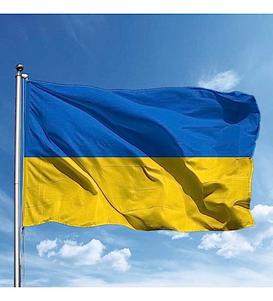 Buket 100x150 Cm Ukrayna Bayrağı