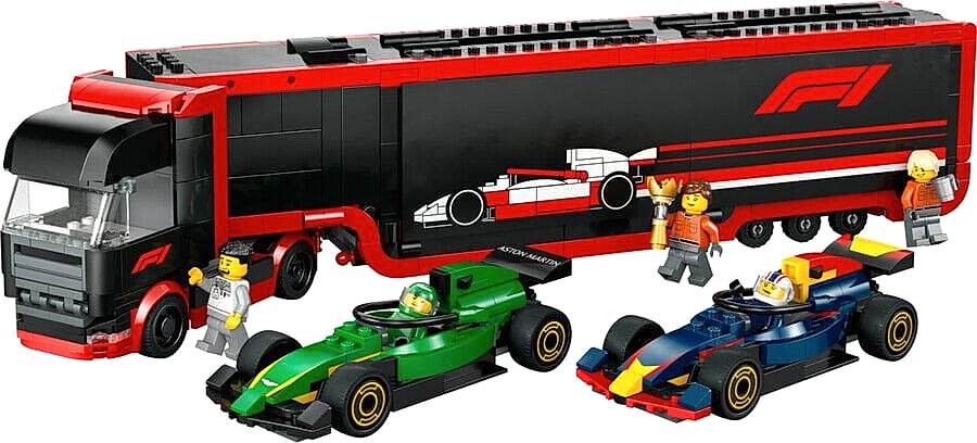 Lego City F1 Kamyon Rb20 Ve Amr24&nbsp;