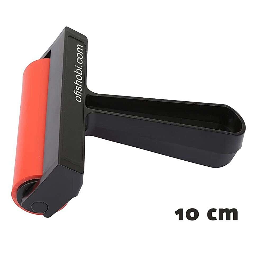 PonART Kauçuk Rulo Kırmızı 10 Cm