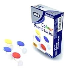 Mas Renkli Raptiye Pvc Kaplı Karışık