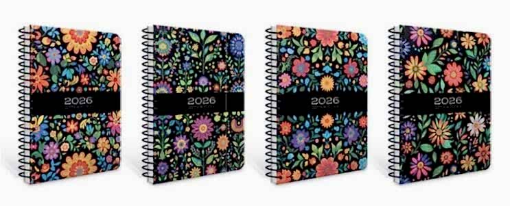 Gıpta 409-Ffk Flora 17x24 Günlük Ajanda