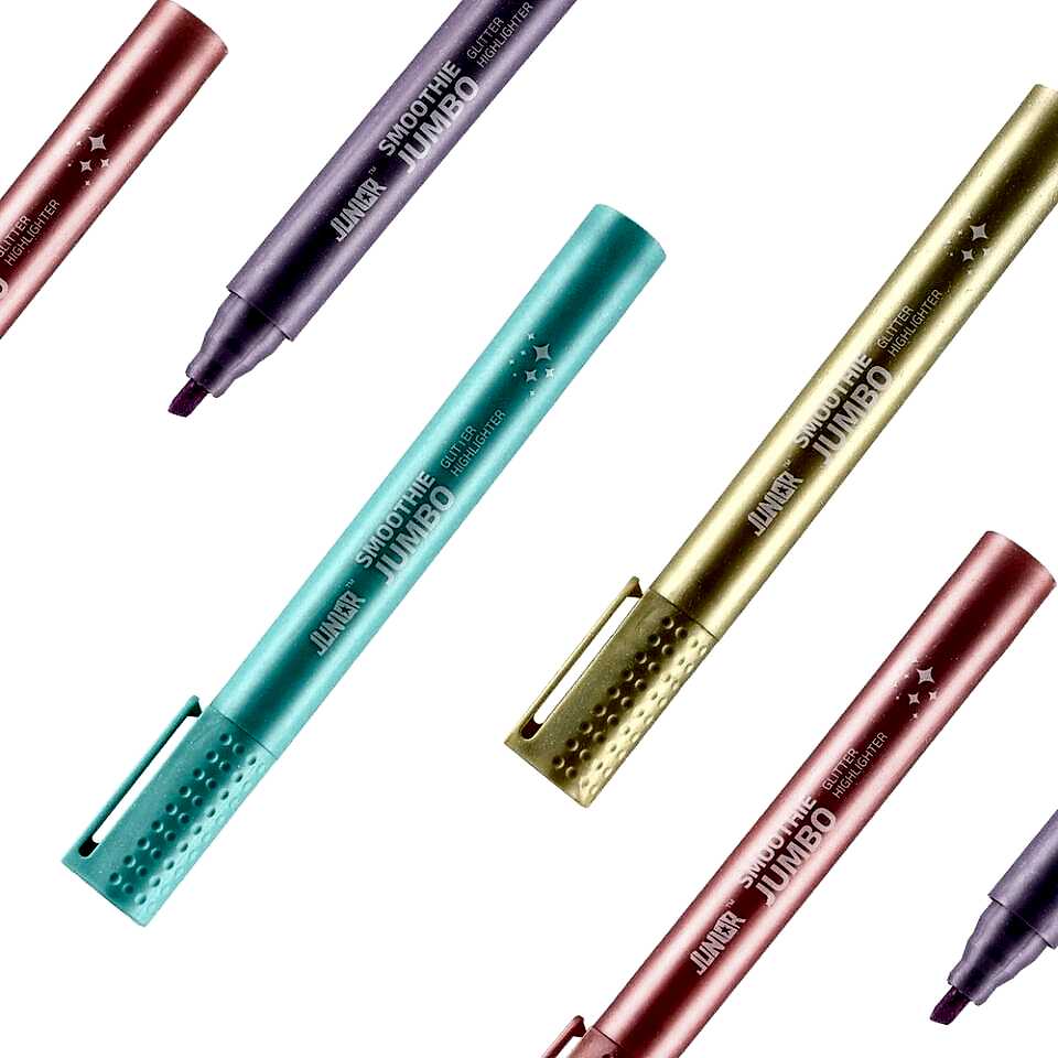 Junior 140071 Smoothie Glitter Jumbo Fosforlu Kalem