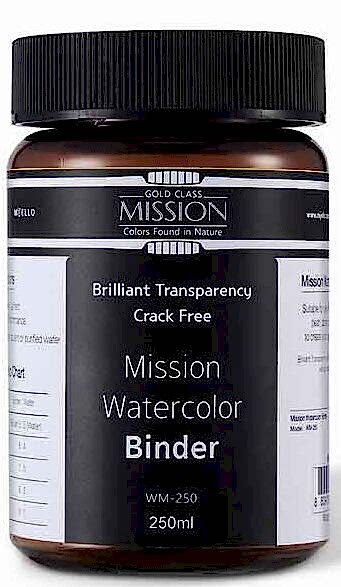 Mission Bağlayıcı Suluboya 250 Ml Wm250