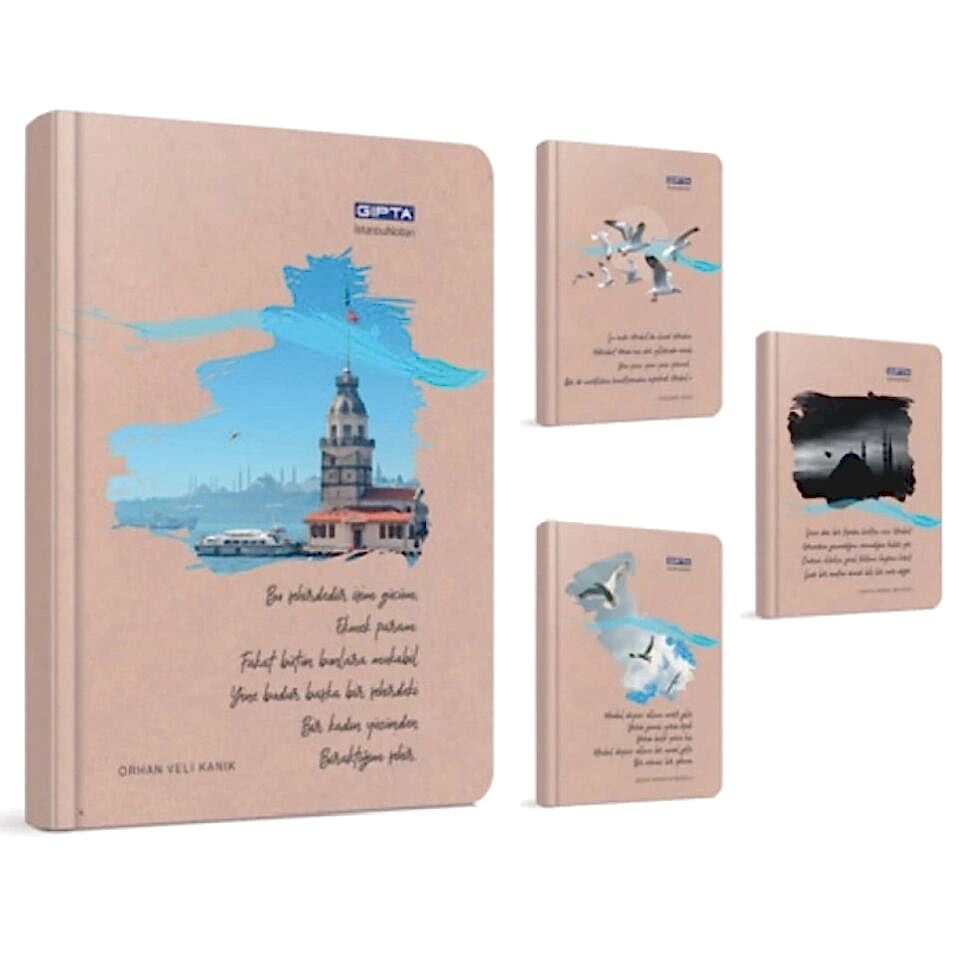 Gıpta İstanbul Notları İpl Dkş Sert Kpk Dr A5 120 Yp Çiz