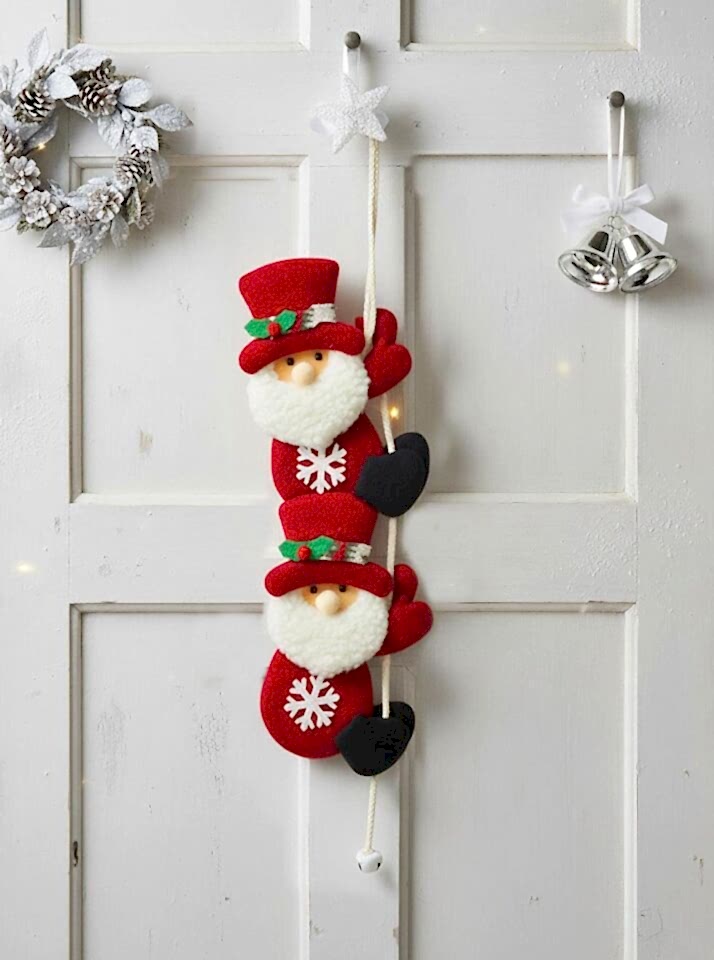 Astaş Tirmanan Noel Baba Süs 56 Cm