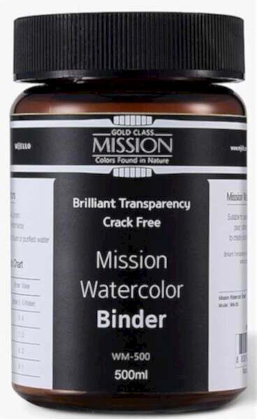 Mission Bağlayıcı Suluboya 500Ml Wm500