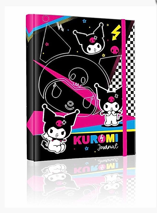 Victorias Journals Kuromi Gizli Spiralli Planlayıcı Journal 16,5x23,5