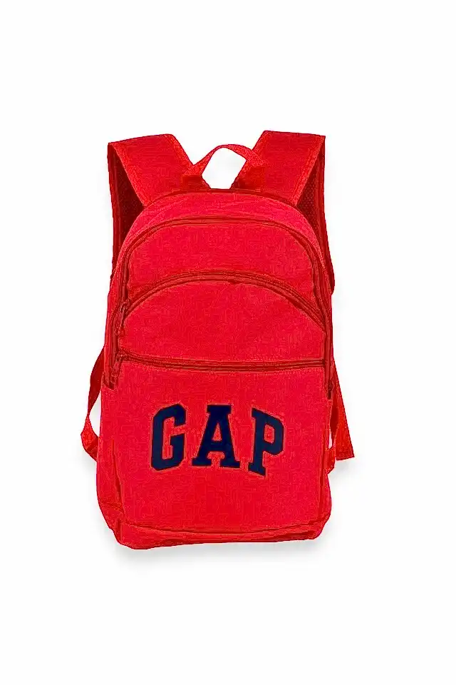 Gap Çift Bölme Sırt Çantası Kırmızı