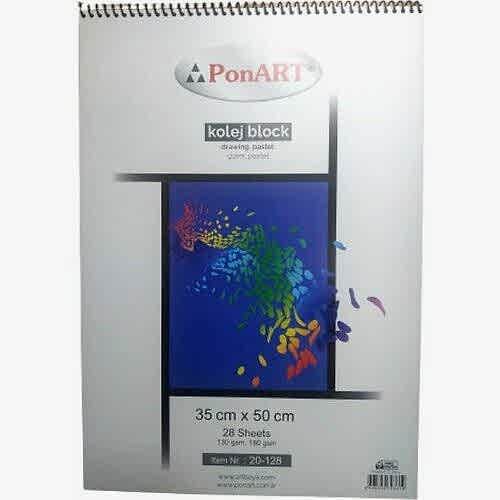 Ponart Kolej Blok Resim Defteri 35x50 28 Yp