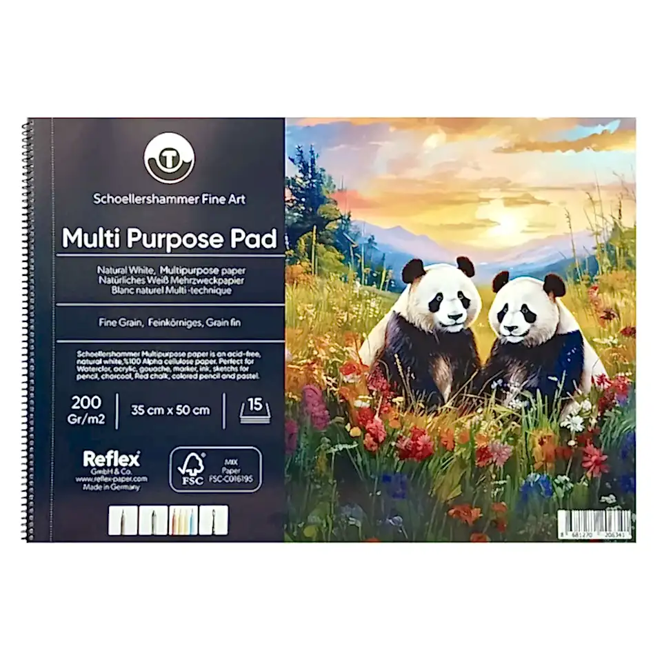 Güven Art Schoellershammer Multipurpose Pad 35x50 Cm 200 Gr 15 Yaprak