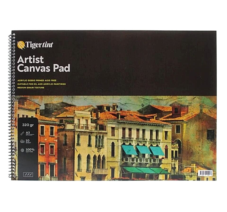Güven Art Tigertint Canvas Pad A3 10 Yaprak