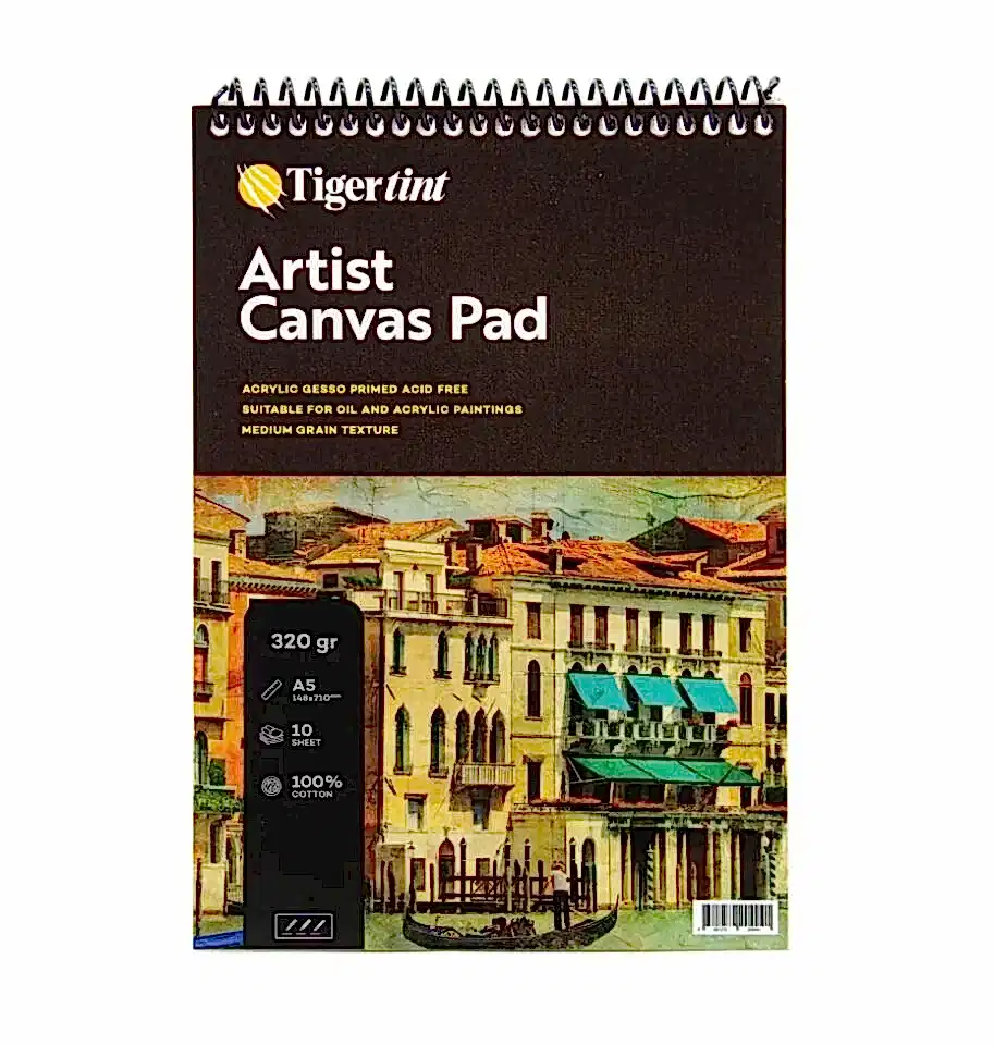 Güven Art Tigertint Canvas Pad A5 10 Yaprak