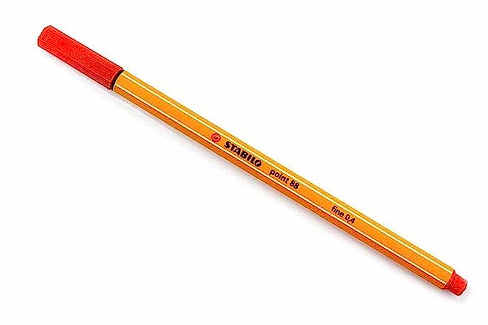 Stabilo Point 88 Kızıl
