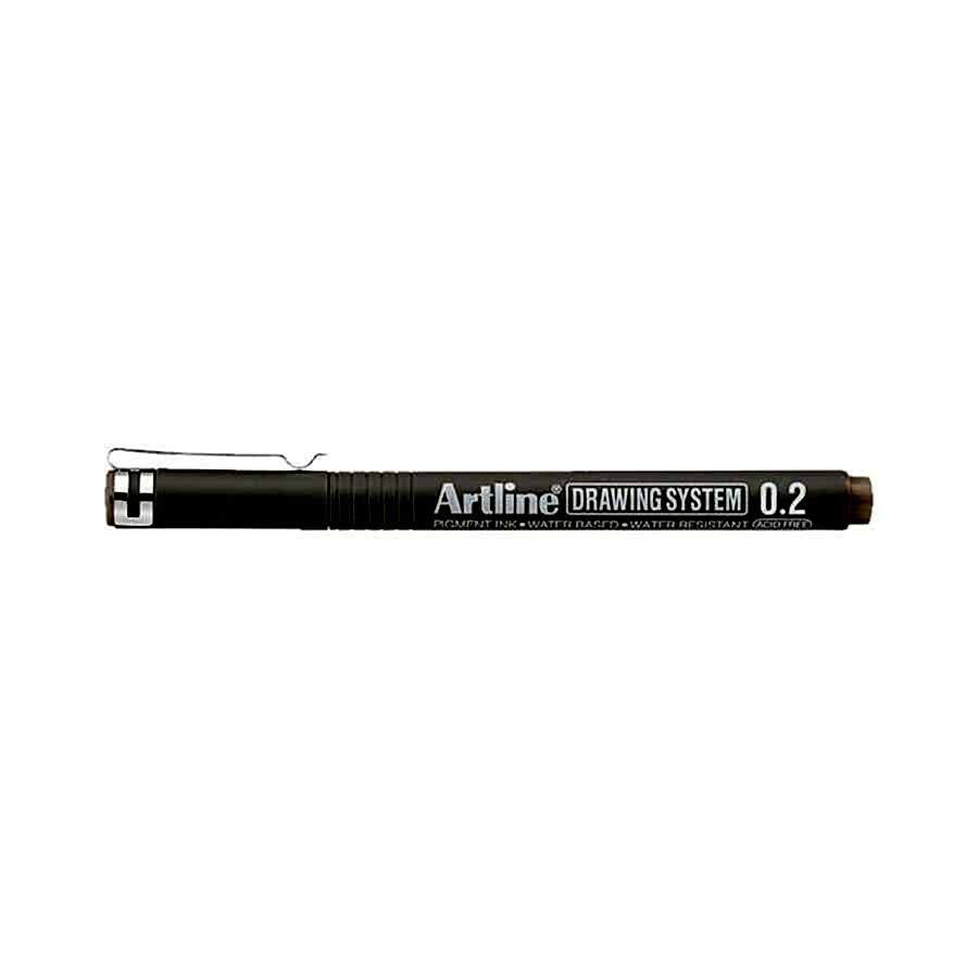 Artline Drawing System 0.2 Çizim Kalemi Uç:0,2 Mm Pale Brown