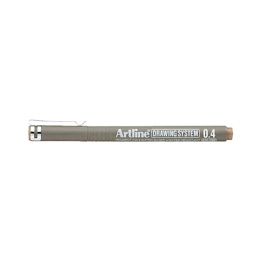 Artline Drawing System 0.4 Çizim Kalemi Uç:0,4 Mm Pale Brown