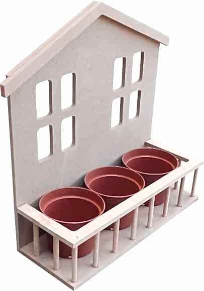 Baykon Ahşap Çiçeklik