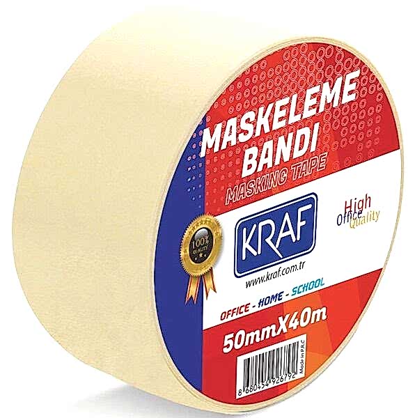Kraf Maskeleme Bandı 50 Mm x 40 M 4050G