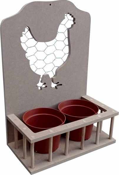 Baykon Ahşap Çiçeklik