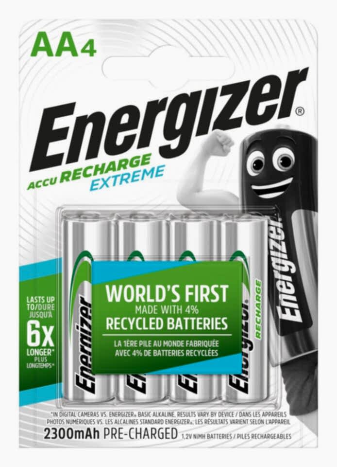 Energizer Pil Extreme Rech AA Bp 4 Lü