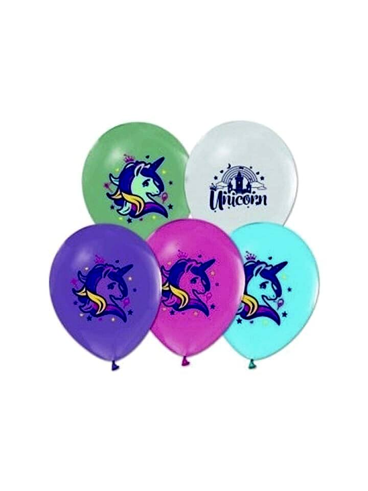 Balon 12'' Raınbow Unıcorn Baskılı 8 Li&nbsp;&nbsp;&nbsp;&nbsp;