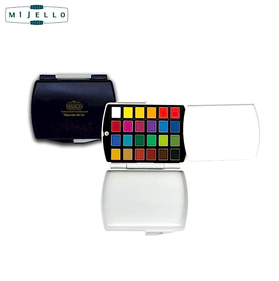 Mission Suluboya Gold Triple Pan 24 Lü