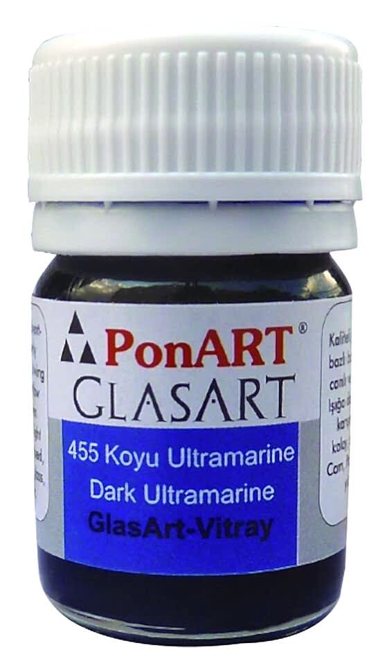 Ponart Cam Boya Art 20 Ml Koyu Ultramarine