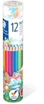 Staedtler 144 Nmd12 Noris Clup Kuru Boya Kalemi 12 Li Tüp Metal Kutu